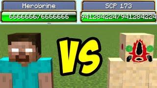 Herobrine vs SCP 173