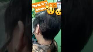 boycut in 10 minutes  #haircutting  #boycute