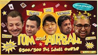 Tom Dwan, Nik Airball, Santhosh, Charles & Bobo Play $500/500 PLO!! Commentary by Joey Ingram