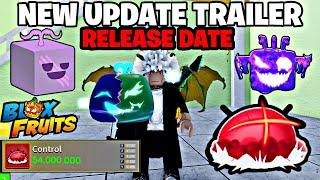 Blox Fruits NEW UPDATE TRAILER NEWS! Control Fruit Rework Blox Fruits Update Release Date