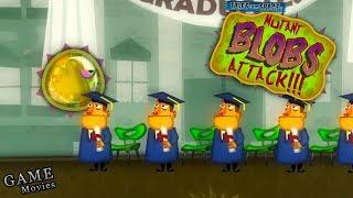 Несносный Лизун Глазастик Съел всех Выпускников! Игра Tales from Space Mutant Blobs Attack