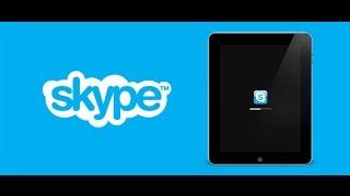 Как настроить Skype на планшете