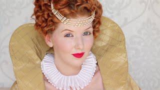 Historically Accurate | Queen Elizabeth I Makeup & Hair Tutorial