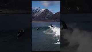 Cold Arctic Surfing Paradise | Surfing With A Brain Freeze | Very Cold Water Surfing | Surf Norway