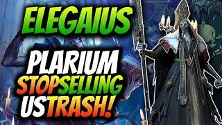 IS PLARIUM OUT OF IDEAS? ELEGAIUS GUIDE AND REVIEW | RAID SHADOW LEGENDS