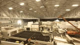 Exhibition Stand Build Up Timelapse AfricaCom 2015