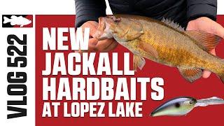 Jared Lintner Fishing the New Jackall Hardbaits at Lopez Lake - Tackle Warehouse VLOG #522