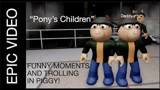 FUNNY MOMENTS and TROLLING in PIGGY!