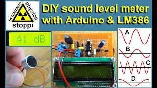 Sound level meter with Arduino / Decibel meter .... Lautstärkenmessgerät mit Arduino