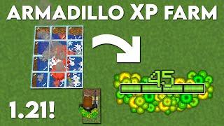 Minecraft: EASY NEW ARMADILLO XP FARM! (1.21 Tutorial)