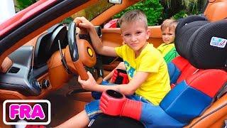 En Voiture! - Histoire pour enfants avec Vlad et Nikita