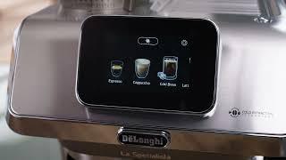 La Specialista Touch | Control panel and menu settings
