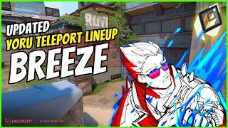 *NEW* Yoru Teleport lineups for BREEZE | NEW UPDATED BREEZE | Yoru on BREEZE