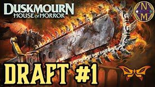 My FIRST Duskmourn Draft | Chainsaw Is INSANE! | Magic: the Gathering Arena