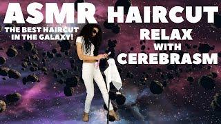 [ASMR] The Best haircut In The Galaxy II No Talking, Scissor Sounds, Brushing, Tapping, Water