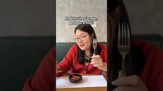How Germans use chopsticks
