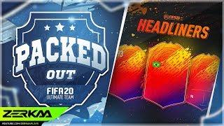 New HEADLINERS Promo Cards Are HERE! Can We Get ONE? (Packed Out #76) (FIFA 20 Ultimate Team)