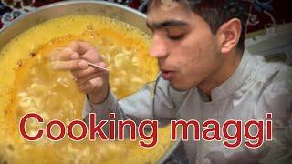 Cooking maggi | syed younas #vlog