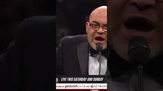 Konnan ROASTED Dominik Mysterio during Rey Mysterio’s Induction #wwe #shorts #wwehof #reymysterio