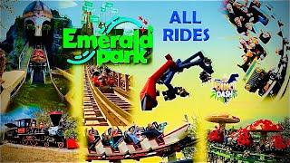 Emerald Park  | Tayto Park all Rides |  Emerald Park  Ireland 4k 60fps