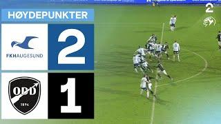 Haugesund 2 - 1 Odd - Høydepunkter