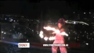 Fire Twirling Sydney - Sydney Bands - Hire Fire Twirlers - Roving Entertainers