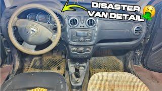 CLEANING the DIRTIEST VAN ever!?DEEP CLEANING CAR