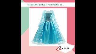 Faschings-Favoriten: Fantasia Elsa Costumes For Girls... für nur €14.99! Entdecke jetzt