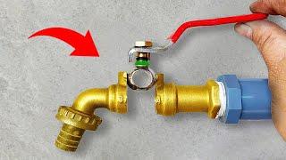 A very old plumber taught me this ! Creative Plumbing 3-in-1 With Many Simple Tricks Anyone Can Do