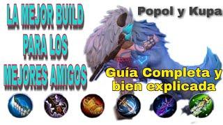 Popol y Kupa Guía Completa de Heroe|la mejor build,Trucos,Gameplay bien explicado[ Mobile legends