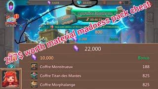 18k Diamonds | 277$  Madness Pack | Mel Road to Mythic Gears | Lords mobile | #igg #lordsmobile