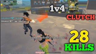 BEST 1v4 CLUTCHES| BGMI LITE