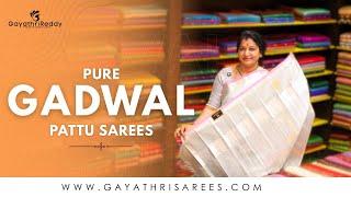 Pure Gadwal Pattu Sarees | #GayathriReddy |