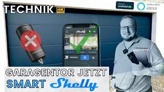 Smartes Garagentor mit Shelly & Alexa Tutorial | für Apple & Android