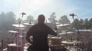 Ryan Van Poederooyen Drumcam (Devin Townsend Project) - Supercrush - Tuska Festival