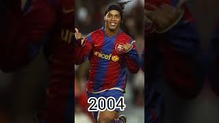 Ronaldinho évolution 