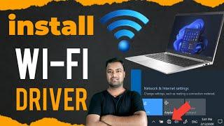 Wifi Driver install Kaise Kare windows 11/10/7 || Wifi Driver Download Kaise Kare 