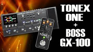 TONEX ONE + BOSS GX 100 Dumble & Rectifier