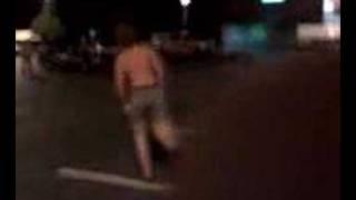 kyle streaking in safeway parking lot
