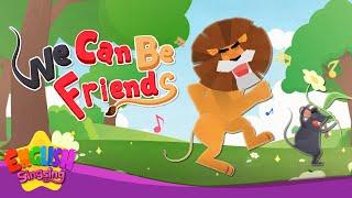 We Can Be Friends! - The Lion and the Mouse- Fairy Tale Songs For Kids by English Singsing