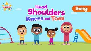 Head Shoulders Knees & Toes - Kids Song (Nasheed) - Vocals Only - Muslim Version - @supermuslimkids