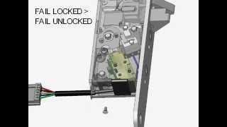 Перевод Замков ABLOY EL402, EL502, EL404 из режима нормально закрытого в нормально открытый