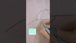 Draw a Cap with D letter #drawing #idea