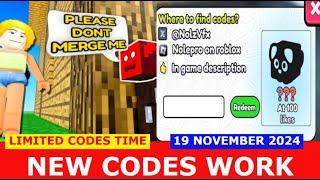 *NEW CODES* Merge for ENDERDRAGON ROBLOX | LIMITED CODES TIME | NOVEMBER 19, 2024