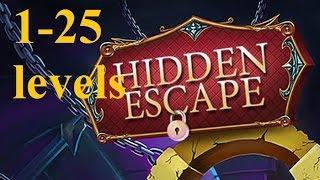 Hidden Escape 1-25 levels