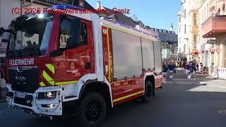 Absicherung Rosenmontagsumzug Greiz