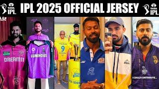 IPL 2025 - All Teams New Jersey for the IPL 2025 | CSK, MI, RCB, KKR, GT, RR, PBKS IPL 2025 Jersey