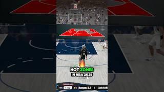 The fastest method to get hot zones 2K25 #2k25 #nba2k25 #shorts