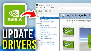 How To Update NVIDIA Graphics Card Drivers - Full Guide