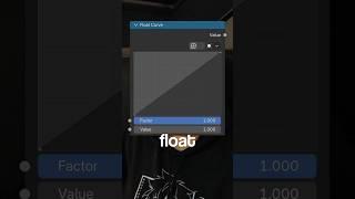 Float Curve | Explaining Every Single Node in Blender #blender #b3d